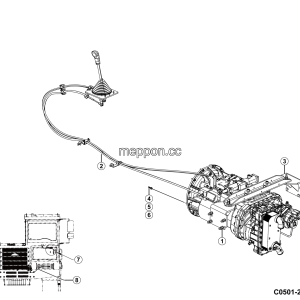 LGMG Off-Highway Dump Truck 2024 - Gear box  assy - C0501-2705012218.S1A