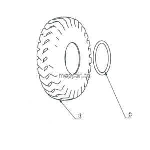 LGMG CMT66A 2025 - Tire 750/65r25 glr06 e3 tl - D0700-4110707008
