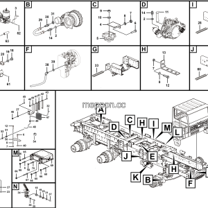 LGMG Off-Highway Dump Truck 2022 - Driving brake assy - J1000-2710011599