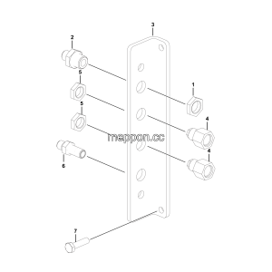 LGMG Off-Highway Dump Truck 2024 - ASM-Front mask sensor mount assy - J1001-2710011800.S1A